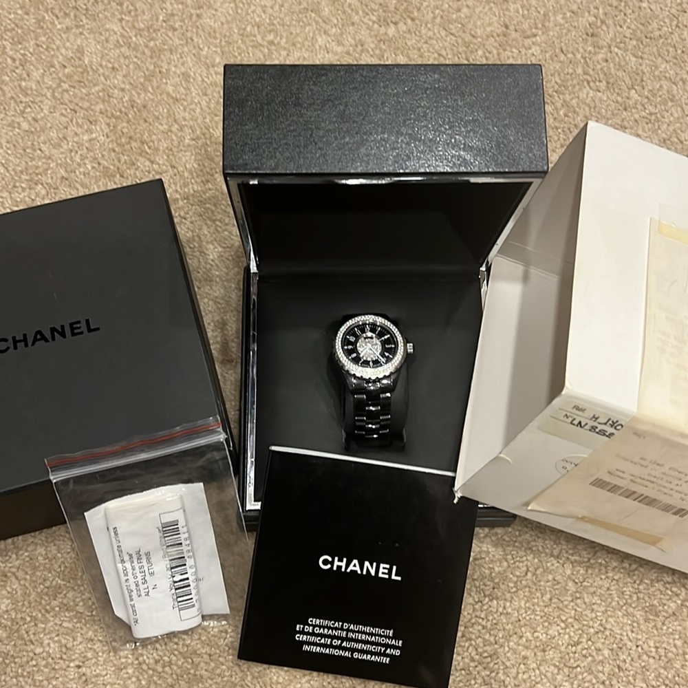 Authentic Chanel J12 watch